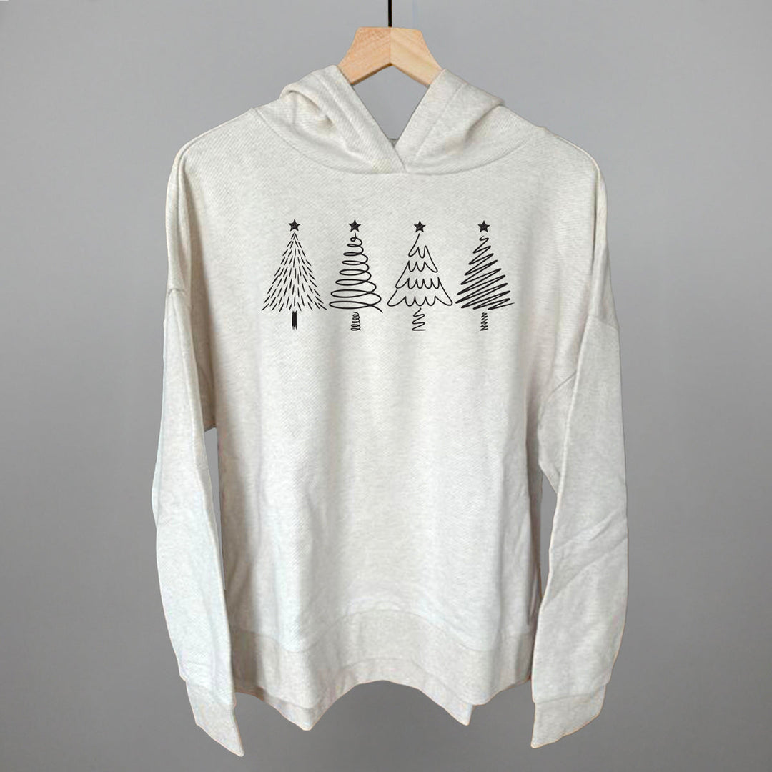 Christmas Tree Doodles (Black)