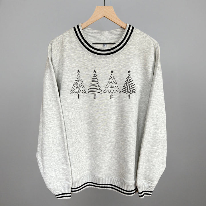 Christmas Tree Doodles (Black)