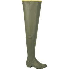 LaCROSSE BIG CHIEF HIP WADERS OD-GRN 32in NON-Insulated