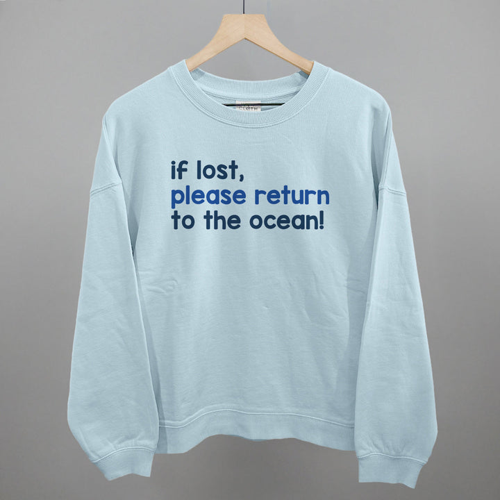 If Lost, Please Return To The Ocean (Text Only)