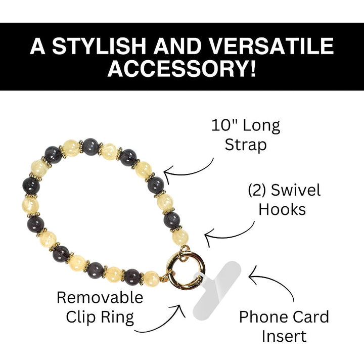 Clip & Go Beaded Wristlet Nina Collection