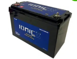Ionic Lithium 12V 100Ah | LiFePO4 Deep Cycle Battery + Bluetooth