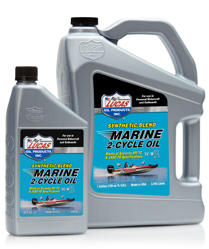Synthetic Blend 2-Cycle Marine Oil Quart