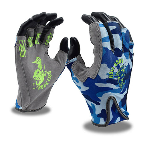 Rock Fish Fish Baiter Pro Tactile Fingerless Glove