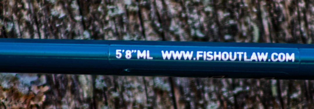 Outlaw Crappie Pole 24 Ton Carbon 5.8'