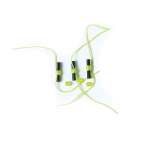 EAGLE CLAW Bobber Stop Knots-String w/Bead 25pk