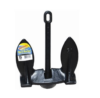 MARPAC Black Vinyl Coated Navy Anchor- 10lbs