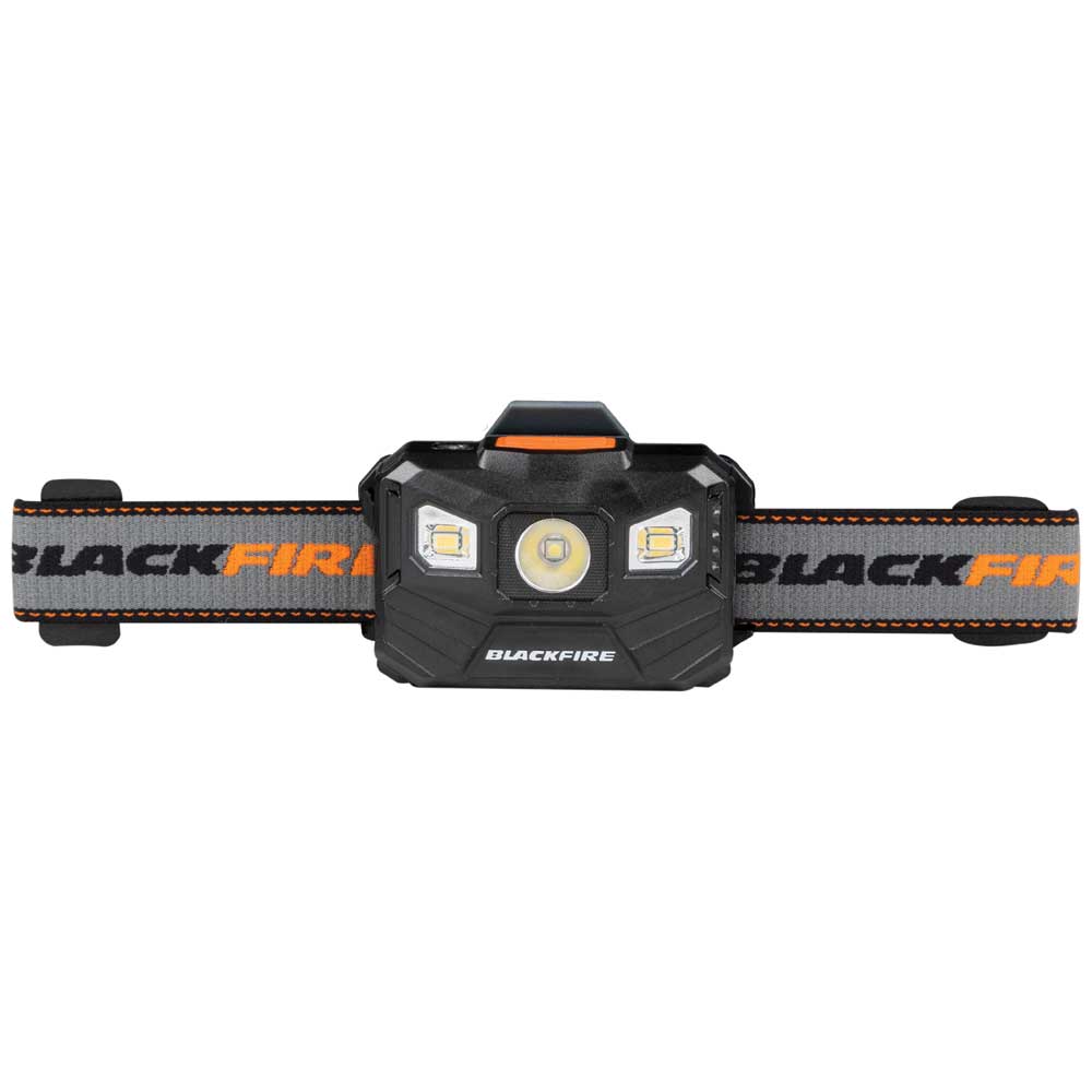 BLACKFIRE BBM6048 - Rechargeable 400 Lumen Auto-Off Headlamp
