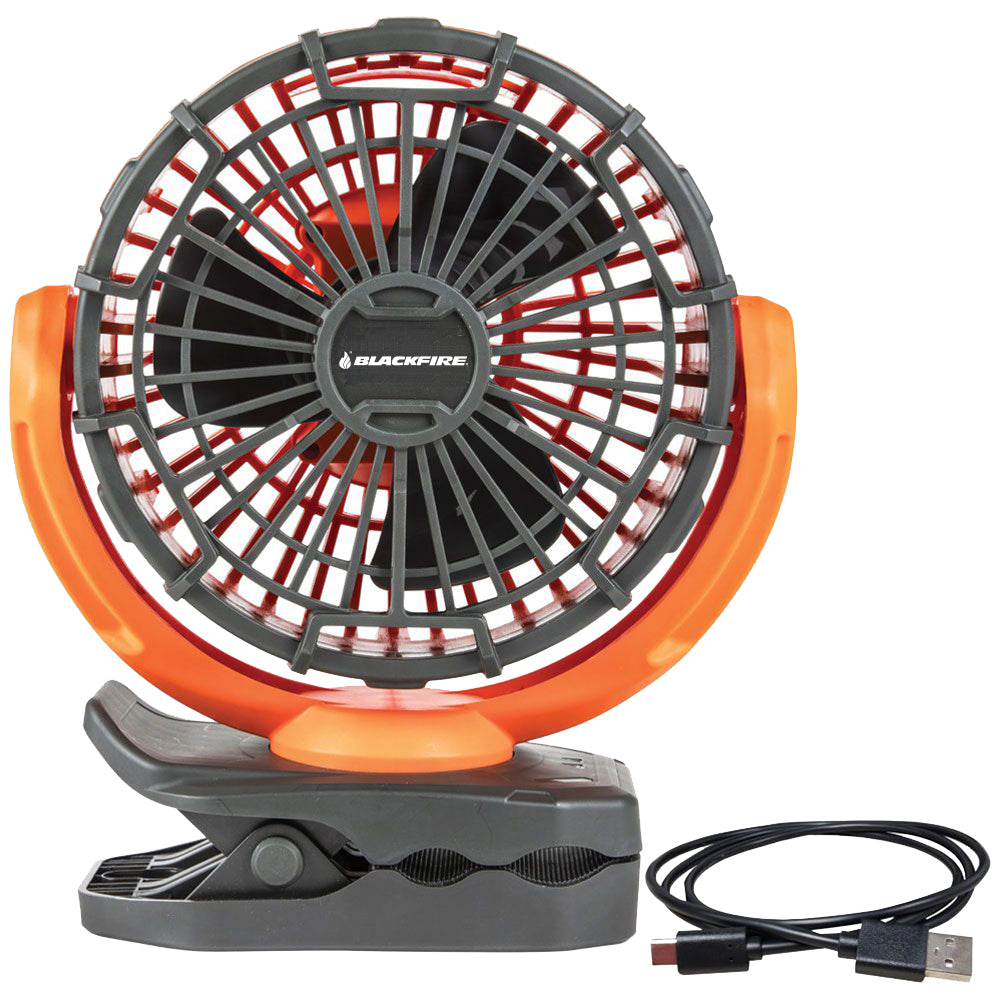 BLACKFIRE BBM9112 - Rechargeable Portable Fan