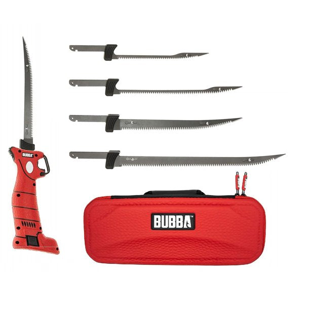 Bubba Lithium Ion Cordless Fillet Knife with 4 Blades and 1 Spare Battery