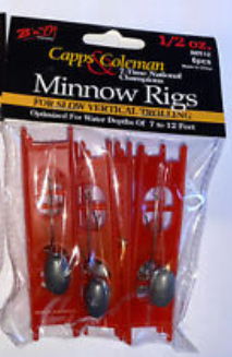 B n' M Capps & Coleman Minnow Rigs 6pk