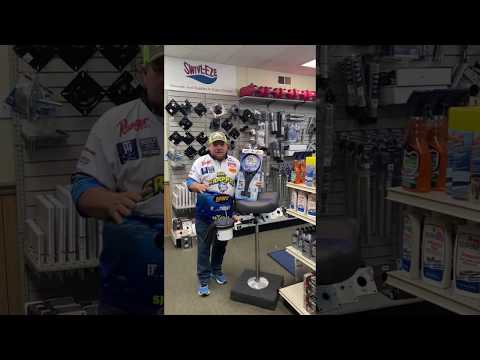 NEW! Mr. Crappie® Minnow Man - Post mounted Minnow Bucket Holder by Jelifish USA