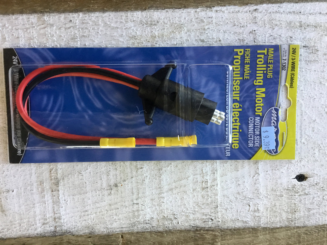 Male  Plug Trolling Motor