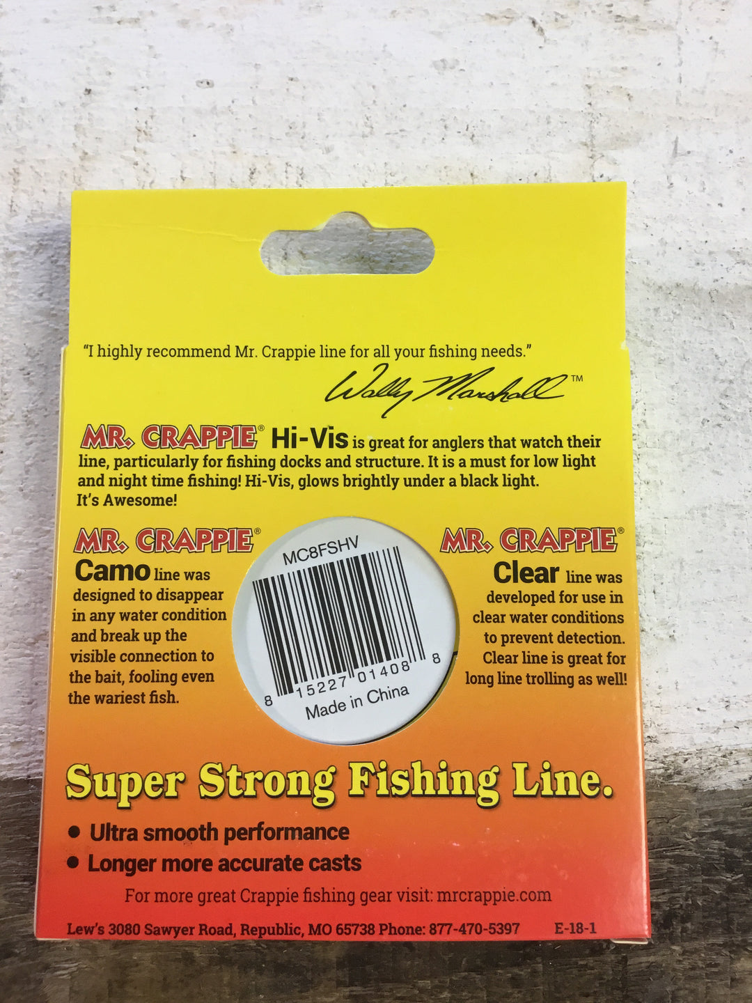 Mr.Crappie Mega Spool 500 yard