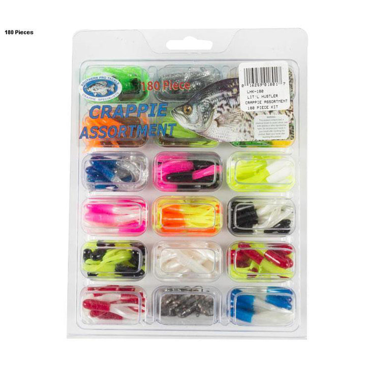 Southern Pro Tackle Lit'l Hustler Tube Kit Panfish Bait Assortment - Assorted